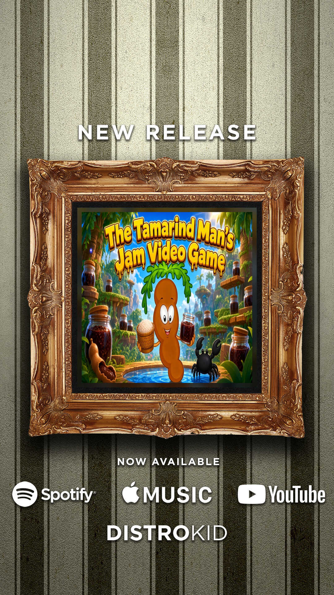 The Tamarind Man's Jam Video Game soundtrack — New Release, Now Available