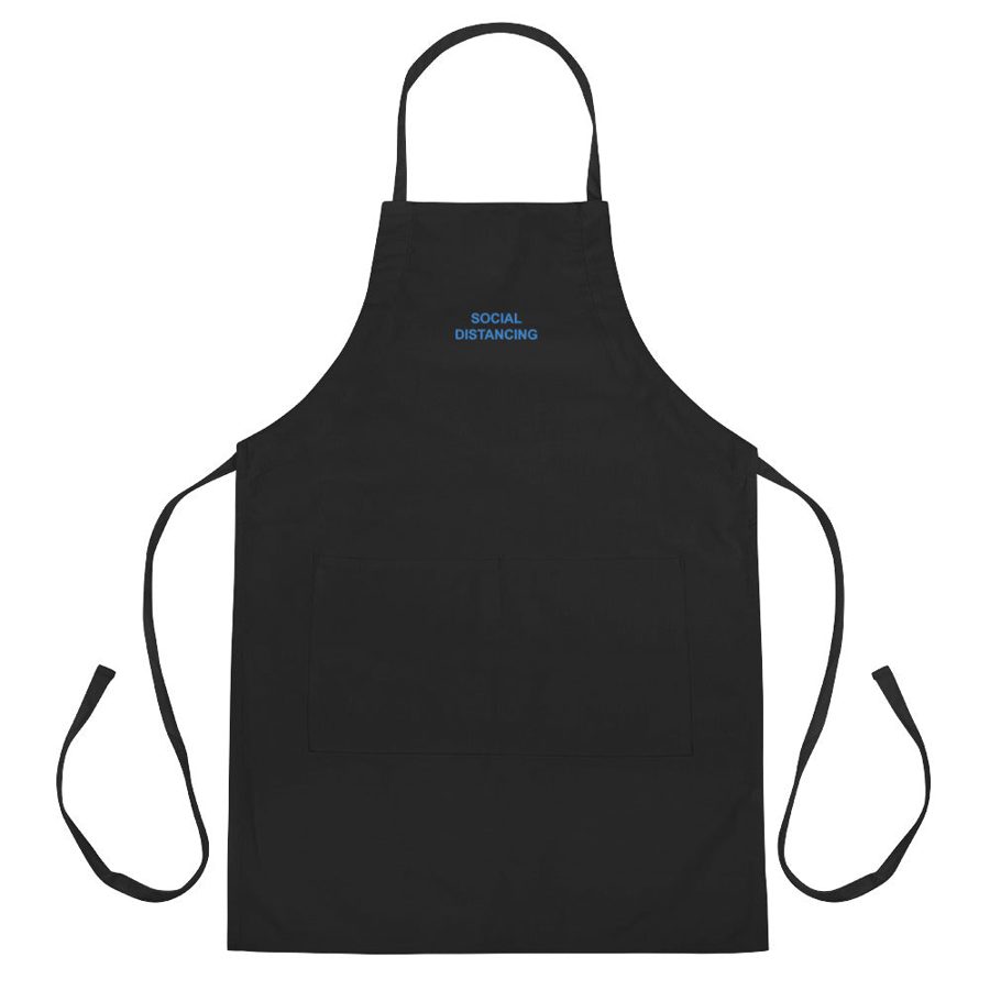 The Tamarind Man's Jam Limited Edition Social Distancing Embroidered Apron