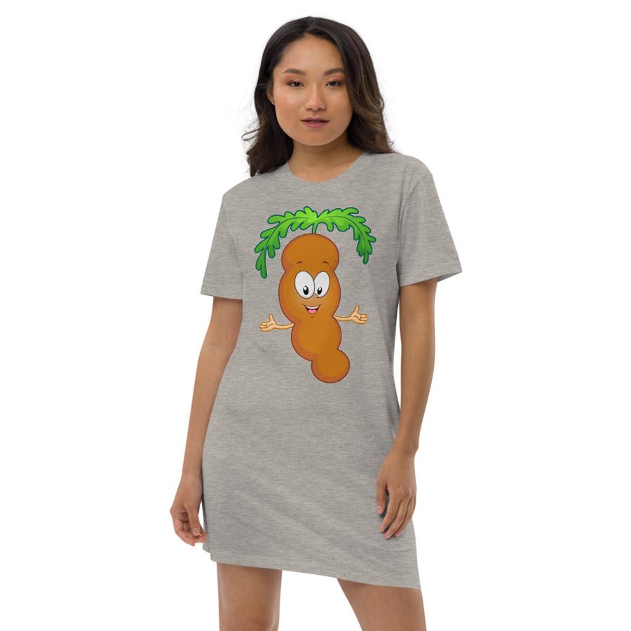 The Tamarind Man's Jam Original Tam Tam Organic cotton t-shirt dress